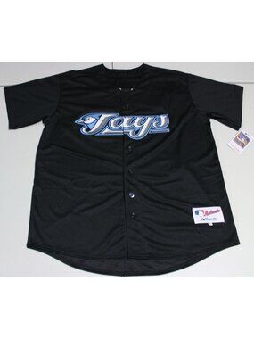 MLB  Vintage Toronto Blue Jays Roy Halladay Sewn #32 Jersey Medium Majestic NWT